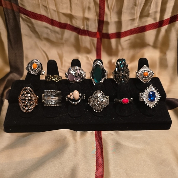 Paparazzi Assorted Colorful Rings Collection 2 For $10 - Picture 2 of 5